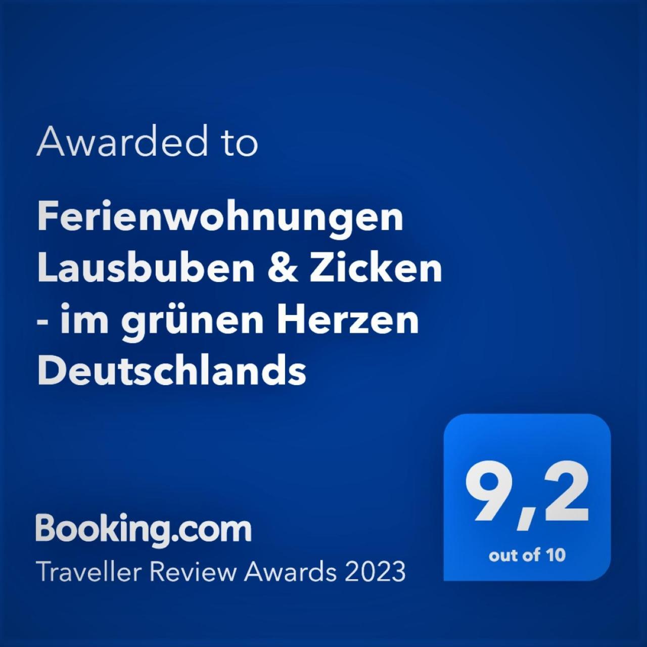 Ferienwohnungen Lausbuben & Zicken - Im Gruenen Herzen Deutschlands Herleshausen ภายนอก รูปภาพ